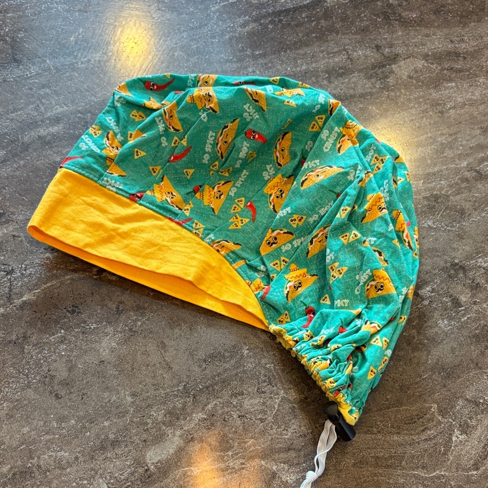 Taco So Spicy Women's Bouffant Scrub Hat